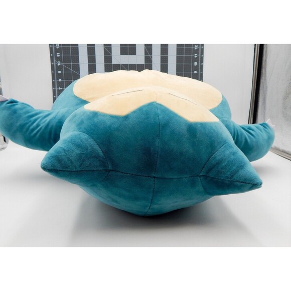 Pokémon Snorlax 22 In Plush Stuffed Toy Game Freak 2022 Blue Nintendo Creature - Picture 6 of 11
